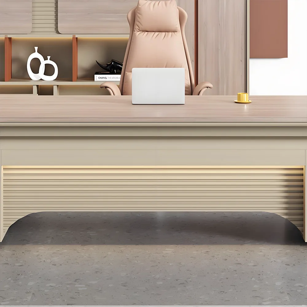 Light Luxury Executive Desk - Simple Modern Light Luxury Executive Desk - Simple Modern
