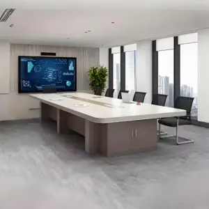Large Minimalist Negotiation Table - Maoters