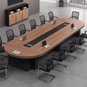 Modern Office Conference Table - Sleek & Functional - L800 x W180 x H75 CM