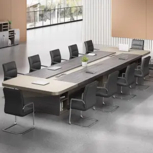 Modern Large-Scale Business Conference Table - Maoters - L300 x W140 x H75 CM