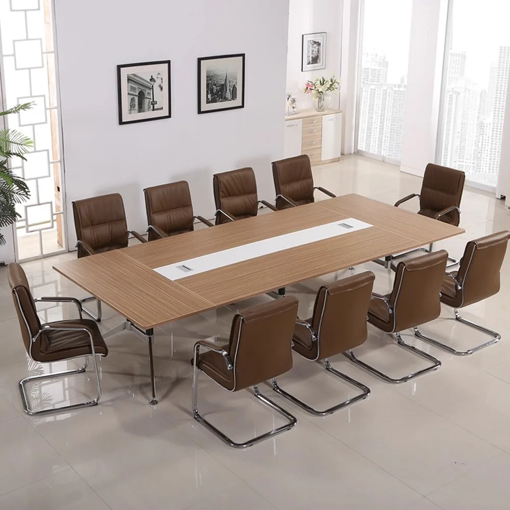 Sleek and Functional Modern Conference Table Set
