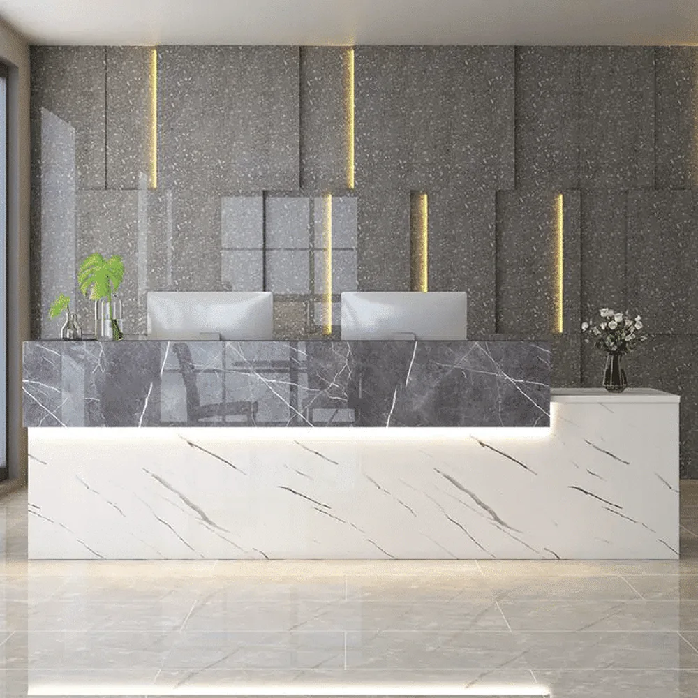 Modern Lacquered Bar Table Hotel Front Desk - Maoters