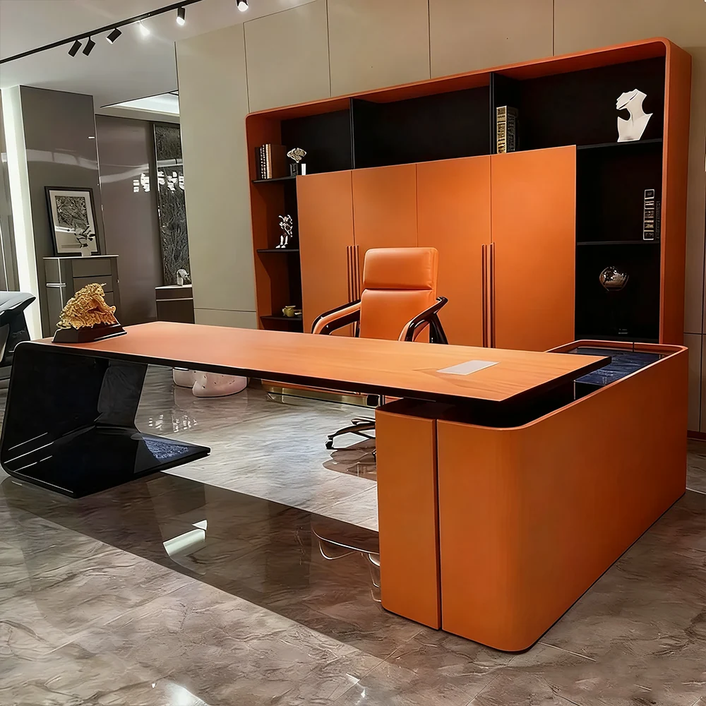 Italian Style Executive Computer Desk