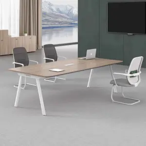 Modern Simplistic Long Conference Table ?C Office Ready - L240 x W120 x H75 CM