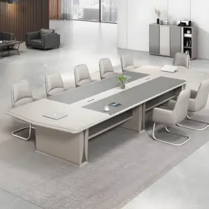 Modern Minimalist Conference Table - L600 x W120 x H75 CM