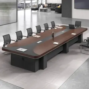 Modern Minimalist Long Conference Table - L300 x W150 x H75 CM