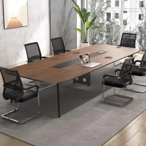 Rectangular Conference Table Negotiation Desk - Maoters - L420 x W137 x H75 CM