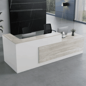 Board Company Reception Front Desk - L260 X W60 X H105 CM