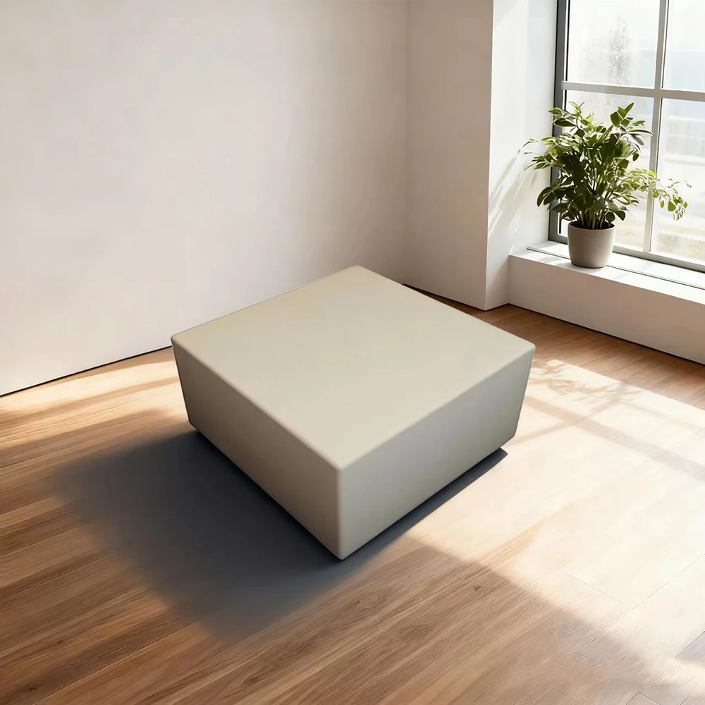 Creative Long Leather Sofa Stool - Elegance Redefined
