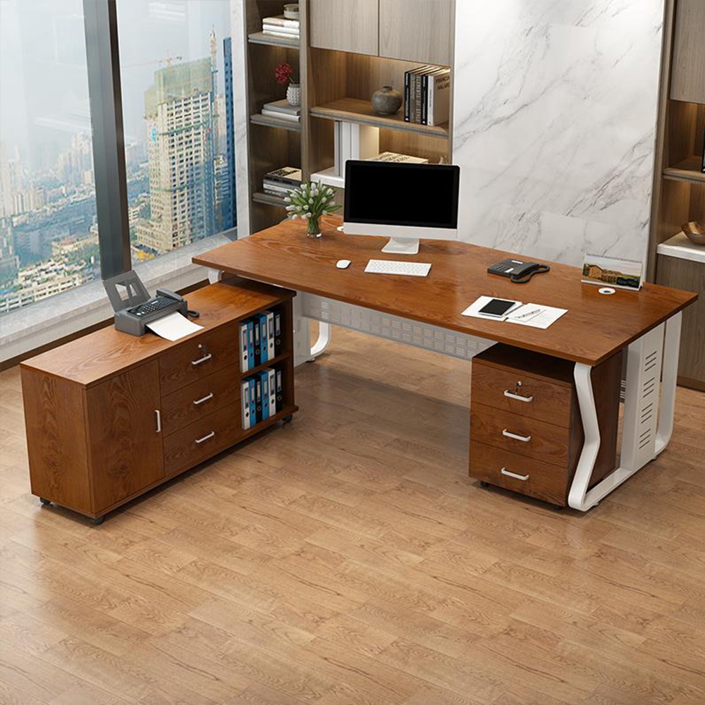 Minimalist Modern Solo Executive Office Desk - Maoters
