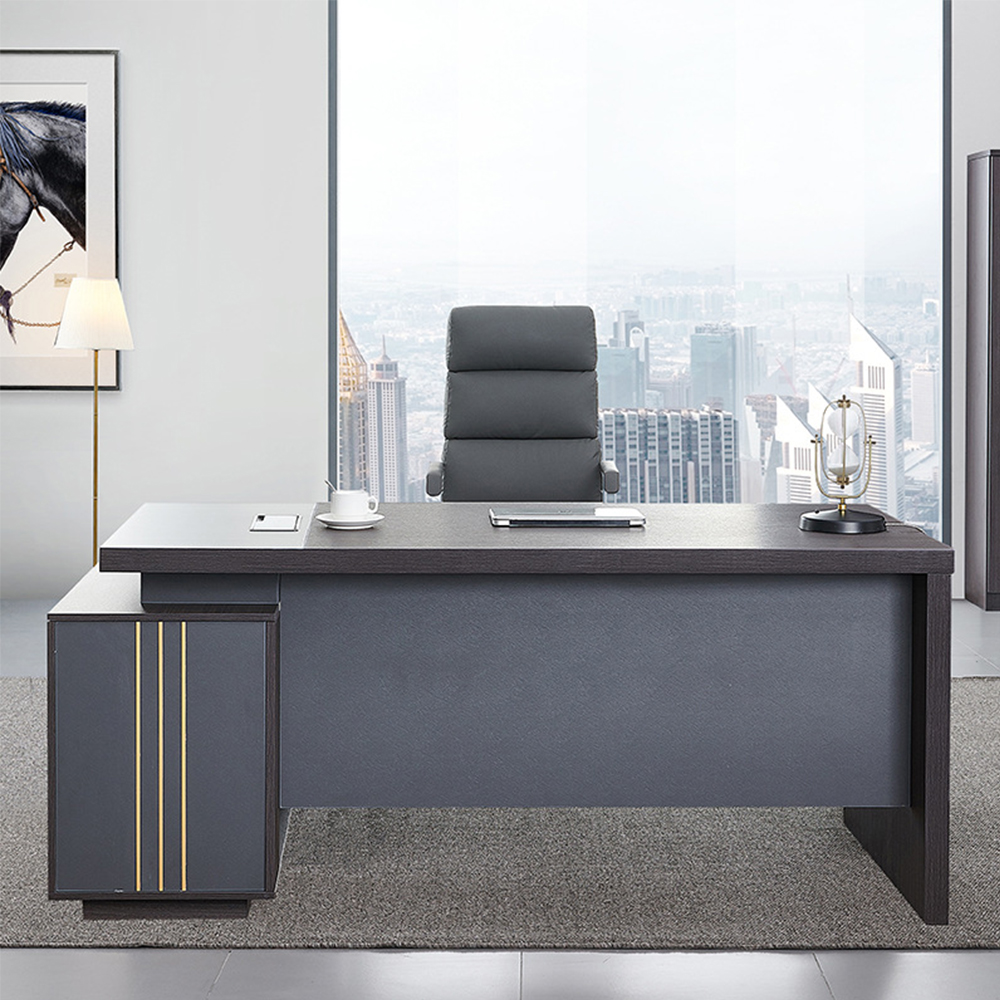 Modern and Minimalist Executive Desk - Maoters