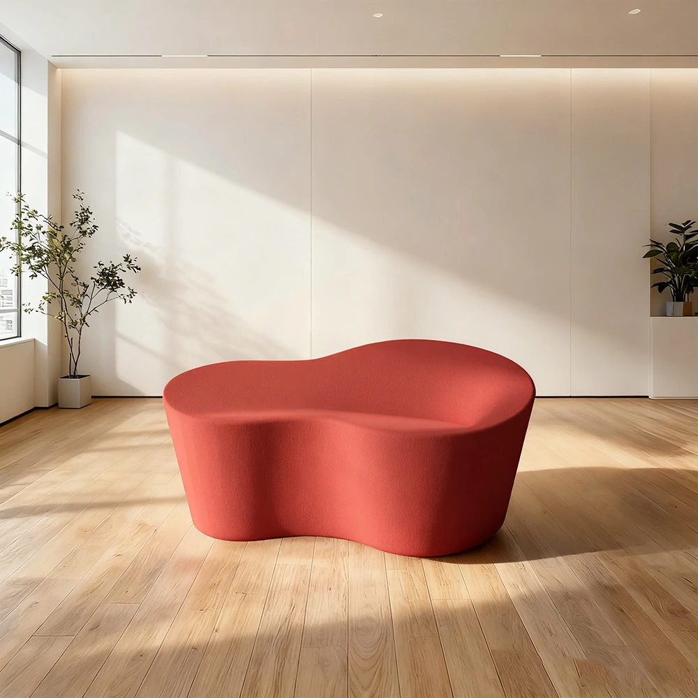 Creative Irregular Shaped Lounge Office Sofa Set