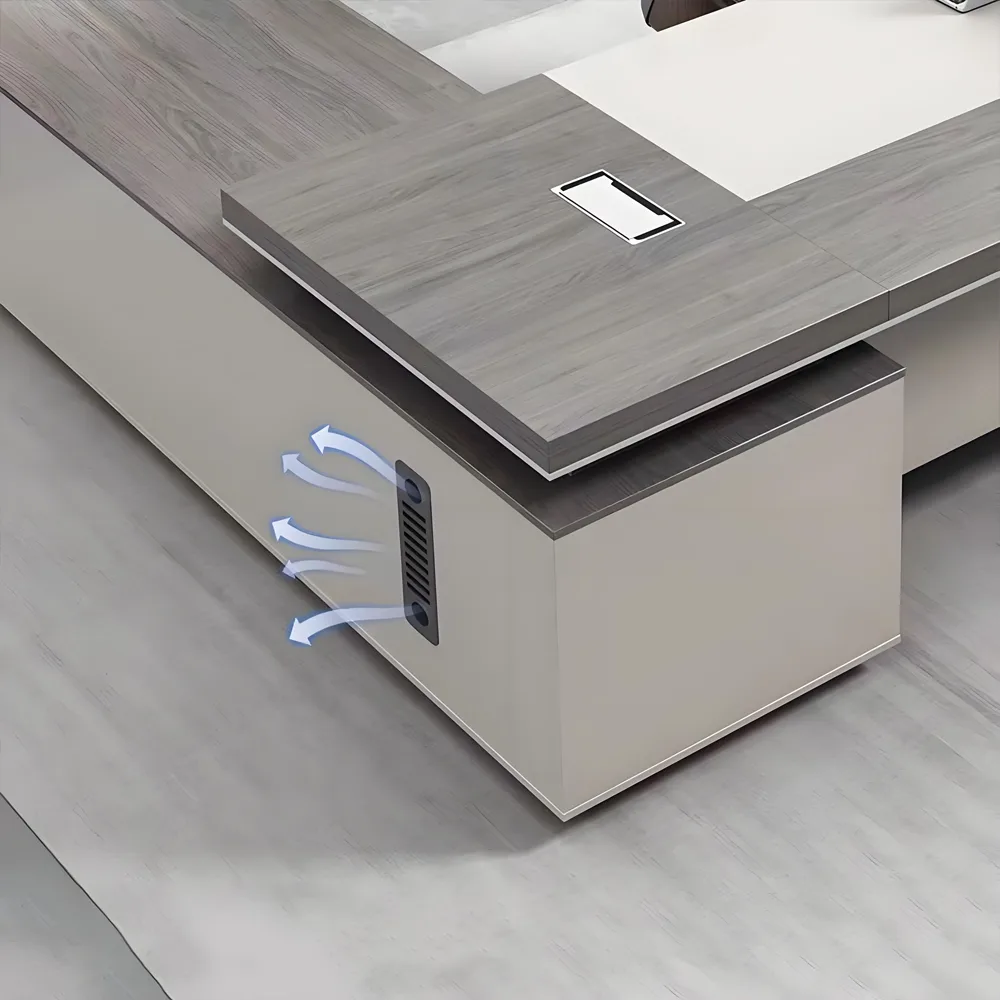 Solid Wood Executive Desk - Maoters Solid Wood Executive Desk - Maoters