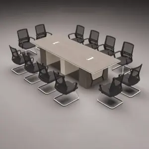Modern Minimalist Office Conference Table - L480 x W160 x H75 CM