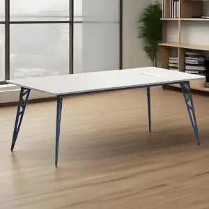 Modern Minimalist Rectangular Conference Table - L200 x W100 x H75 CM