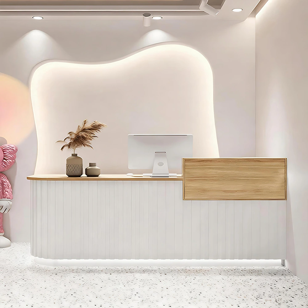 Modern Front Cashier Counter For Retail Store