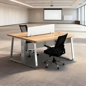 Fully Upgraded Flexible Combo Two Person Desk - Maoters