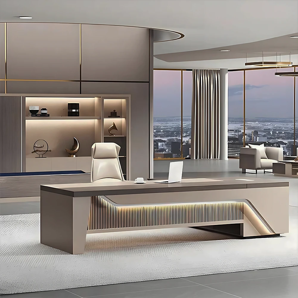 Elegant Luxurious Office Manager Desk