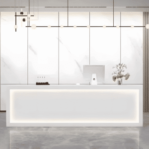 Modern Simple Multifunctional Inviting Reception Desk - L180 x W50 x H80 CM