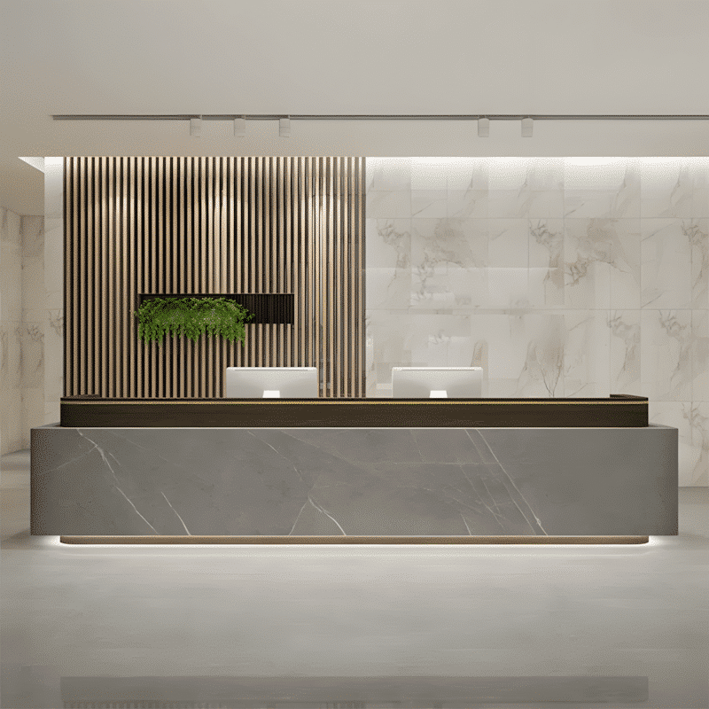New Chinese Style Reception Desk