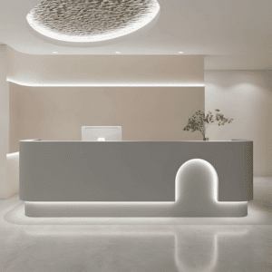 Salon Beauty Salon Reception Desk - L200 x W60 x H100 CM