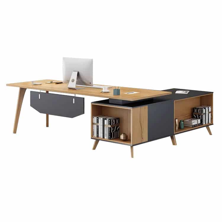 Stylish Solid Wood Executive Desk - Maoters