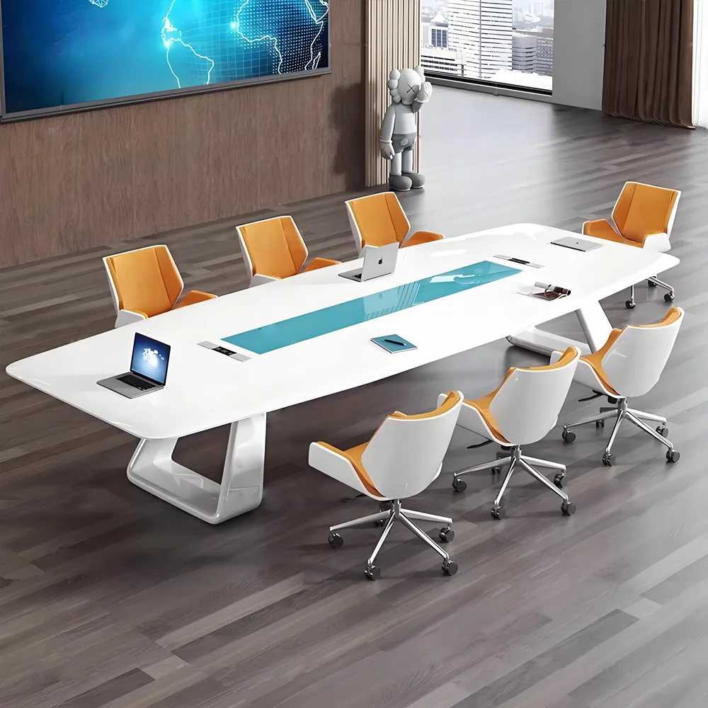 Stylish Lacquered Conference Table - Maoters
