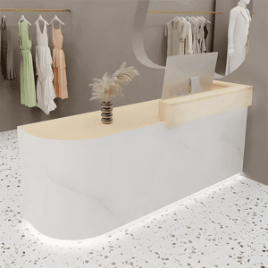 Modern Front Desk Counter - Maoters - L150 X W60 X H100 CM