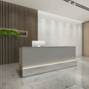 Modern Light Luxury Reception Desk - Maoters - L160 x W60 x H100 CM