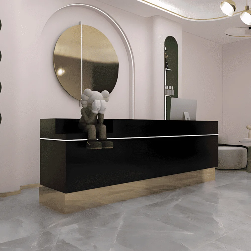 Modern and Stylish Small Reception Desk Modern and Stylish Small Reception Desk