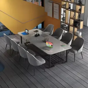 Stone Conference Table Marble Office Desk - Maoters