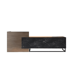 Company Reception Desk Information Desk - Maoters - L320 X W60 X H105 CM