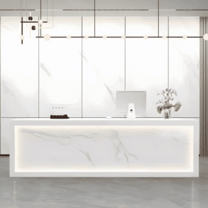 Modern Simple Multifunctional Inviting Reception Desk - L160 x W50 x H80 CM