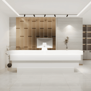 Simple Counter Company Front Desk Reception - Maoters - L120 x W60 x H100 CM