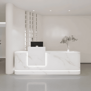 Two Person Reception Desk - Maoters - L280 x W60 x H100 CM