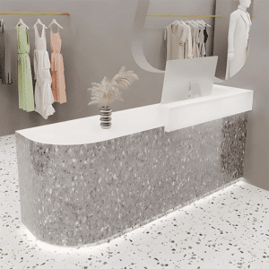 Modern Front Desk Counter - Maoters - L160 X W60 X H100 CM