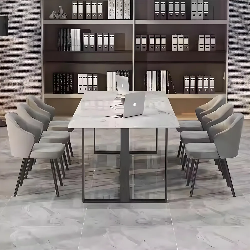 Stylish marble conference table