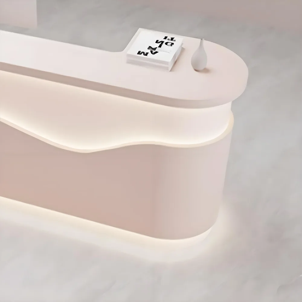 Simple and Stylish Rectangular Reception Desk - Maoters Simple and Stylish Rectangular Reception Desk - Maoters