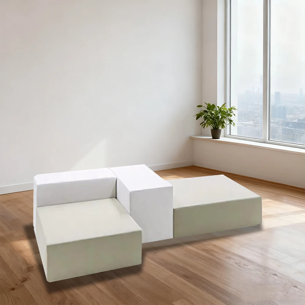 Creative Long Leather Sofa Stool - Elegance Redefined