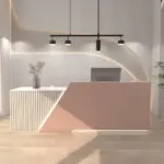 Showcase Brand Style Influencer Reception Desk
