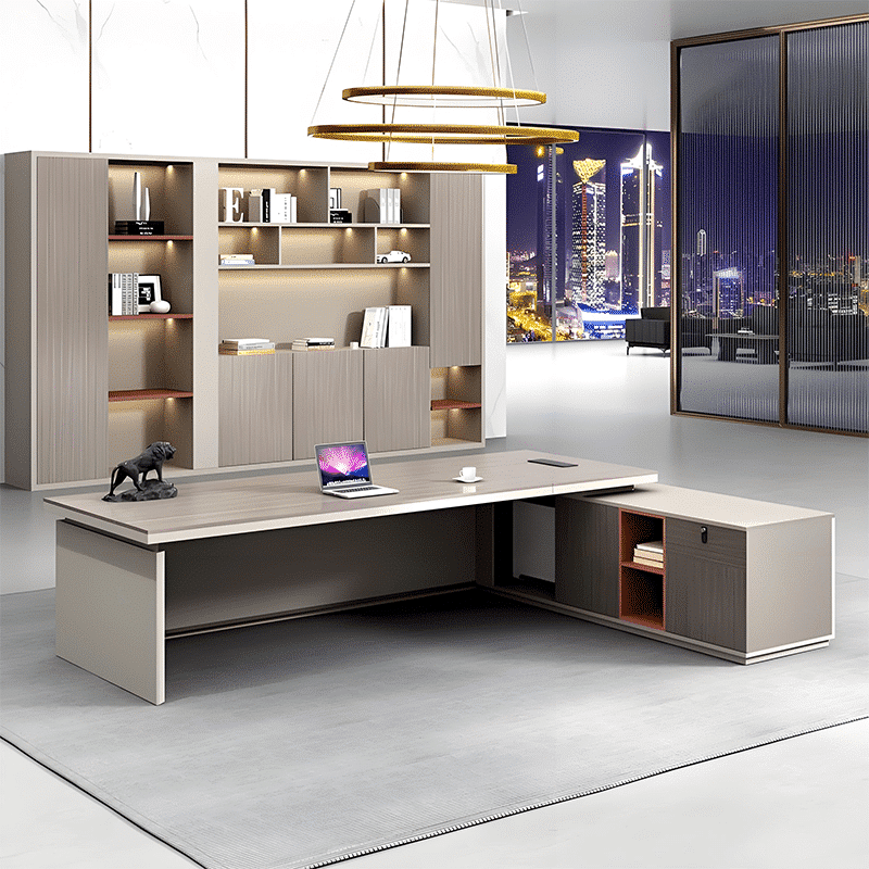 4BossDeskSimplecornerDesk-1 Executive Desk Simple corner Desk