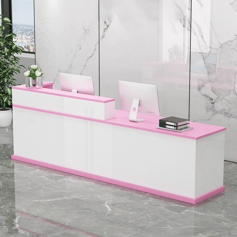 4ElegantCompanyReceptionDesk-Maoters-1 Elegant Company Reception Desk - Maoters