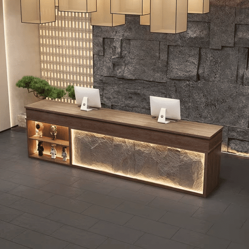 Retro Reception Desk - Maoters