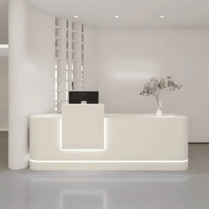 Two Person Reception Desk - Maoters - L180 x W60 x H100 CM