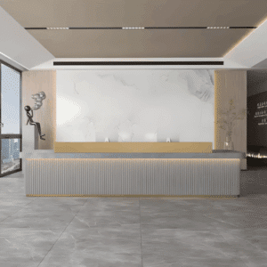 Modern Minimalist Company Hotel Front Desk - L180 x W60 x H100 CM