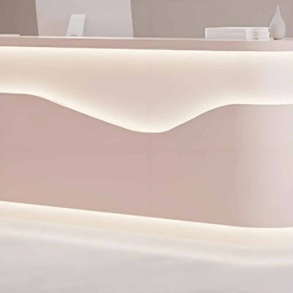 Simple and Stylish Rectangular Reception Desk - Maoters Simple and Stylish Rectangular Reception Desk - Maoters