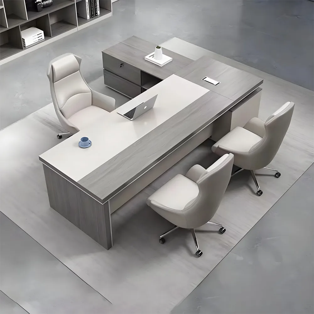 Solid Wood Executive Desk - Maoters Solid Wood Executive Desk - Maoters