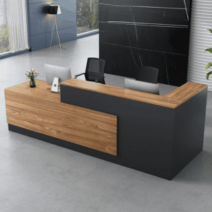 Board Company Reception Front Desk - L160 X W60 X H105 CM