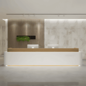 New Chinese Style Reception Desk - L100 x W60 x H100 CM