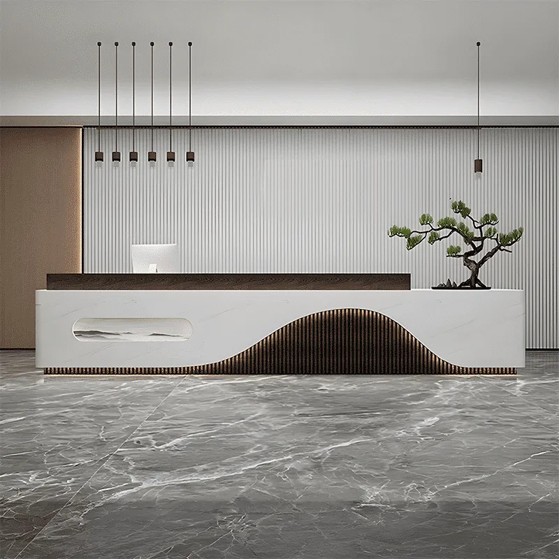 Simple and Modern Hotel Reception Desk Simple and Modern Hotel Reception Desk